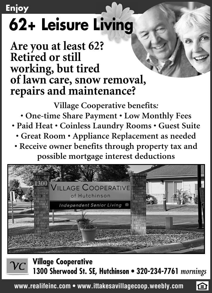 Enjoy 55+ Leisure Living 62+ 62 Are you
