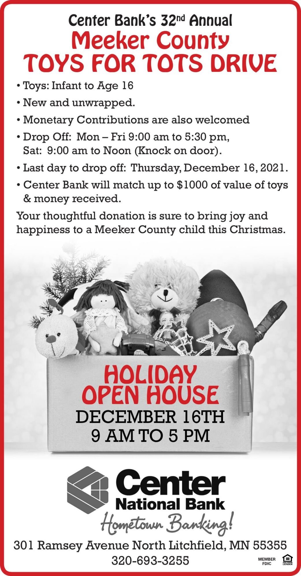 Center Bank’s 32nd Annual Meeker