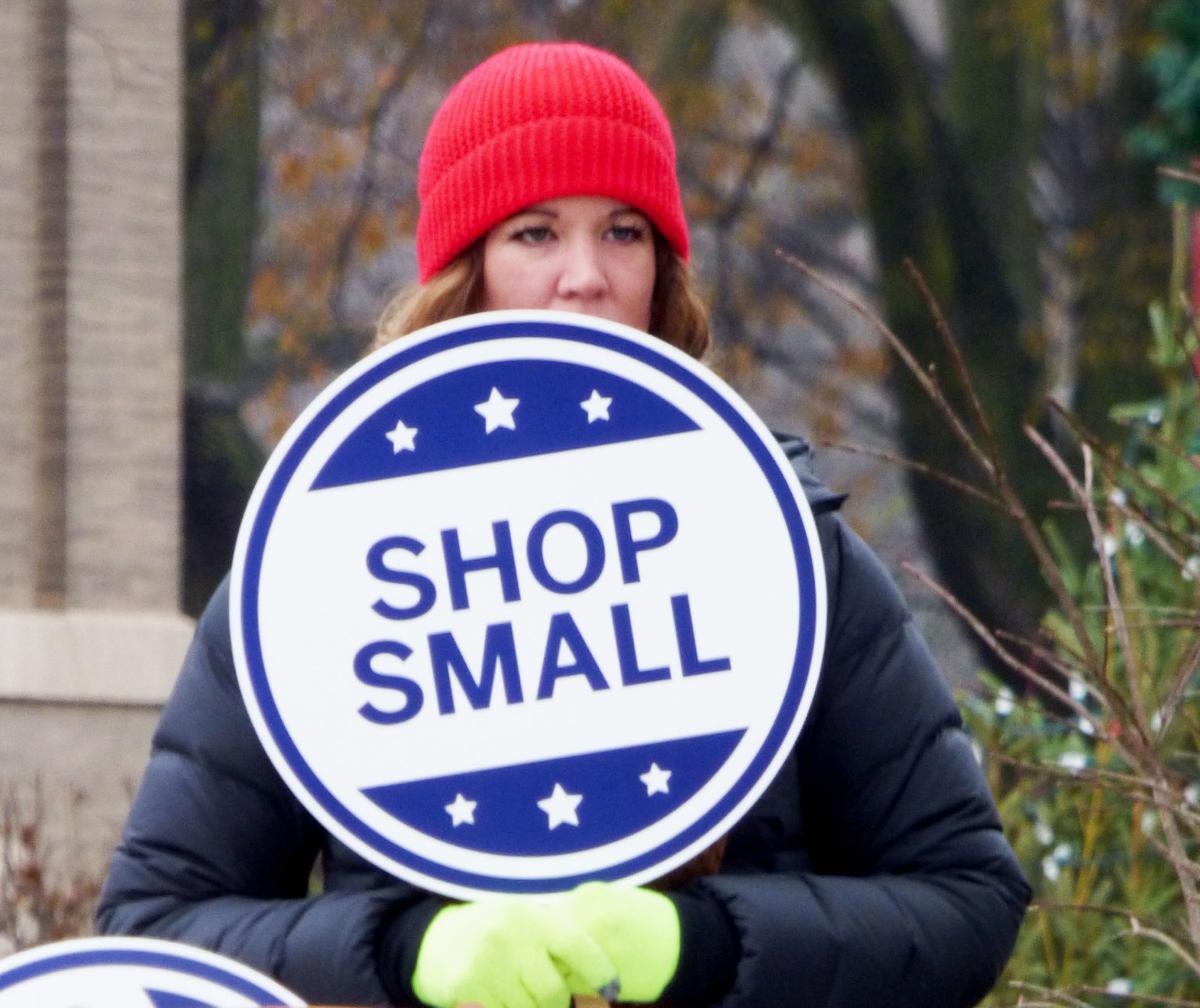 Amber Erickson promoted Small Business Saturday