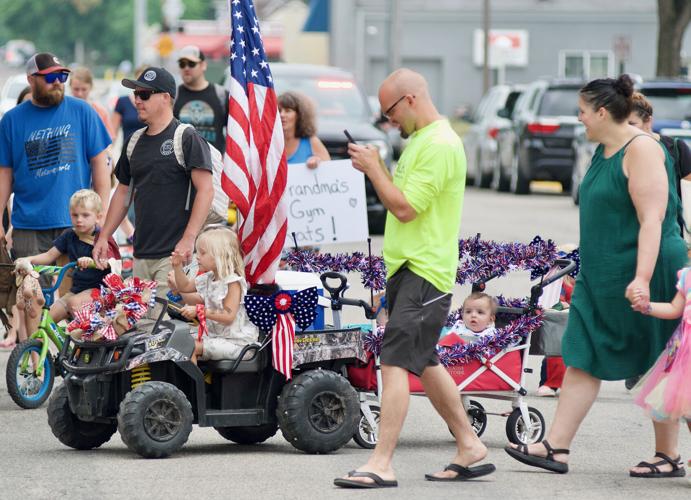 Kiddie parade patriotism