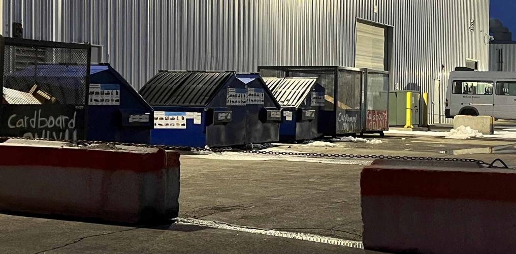 Cement barriers at Hutchinson HWF
