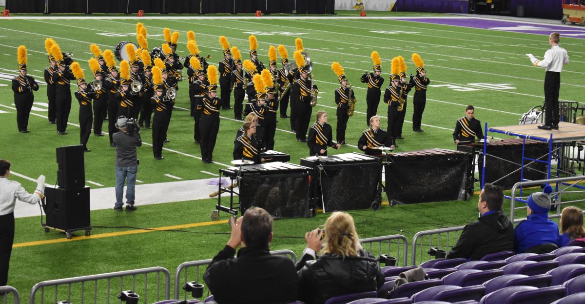 Marching Tigers at U.S. Bank Stadium.