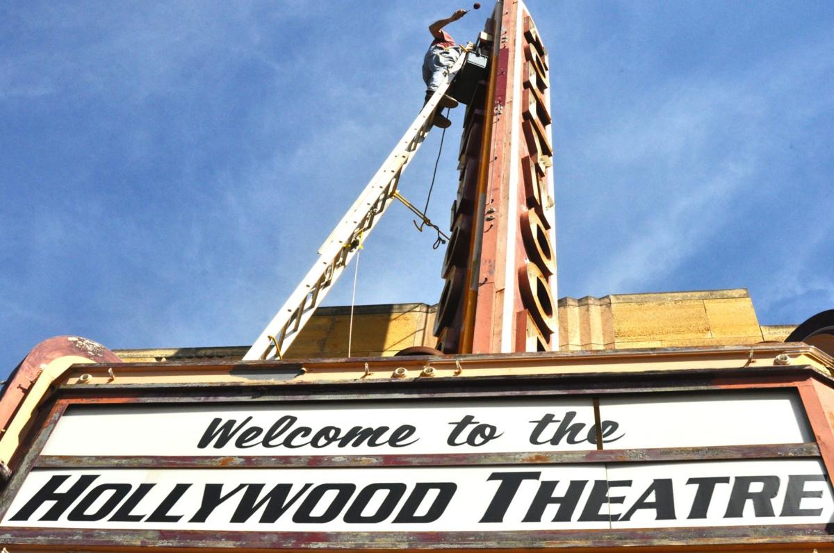Hollywood Theatre marquee