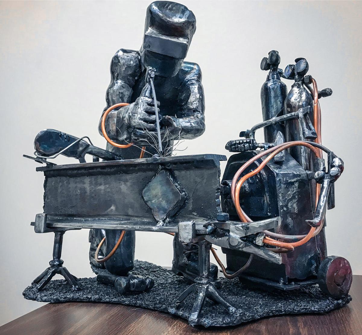 Mike Orr's award-winning sculpture