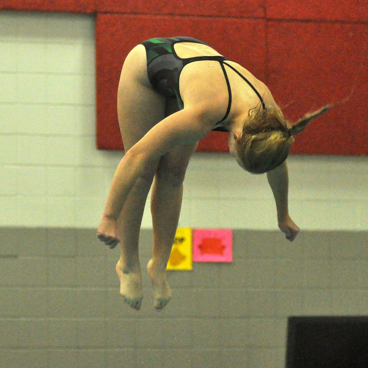Emma Brown dive at sections