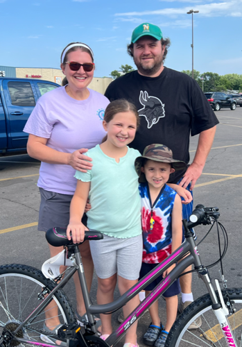 Madeline Walling and family