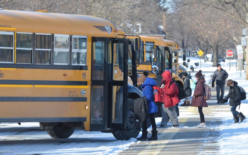 Park Elementary buses