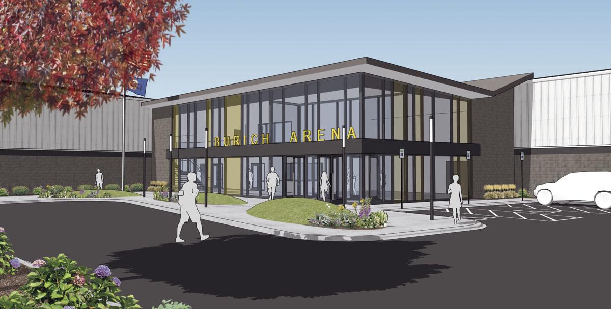 Burich Arena lobby rendering