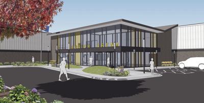 Burich Arena lobby rendering