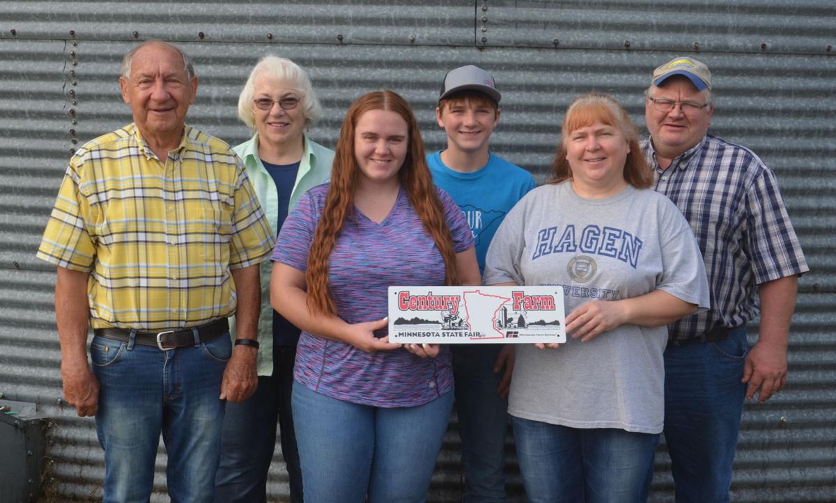 Four generations farming