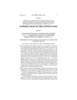 Supreme Court saves Consumer Financial Protection Bureau