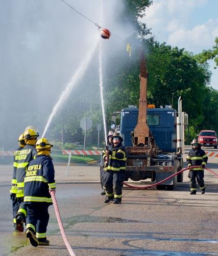Water ball competition
