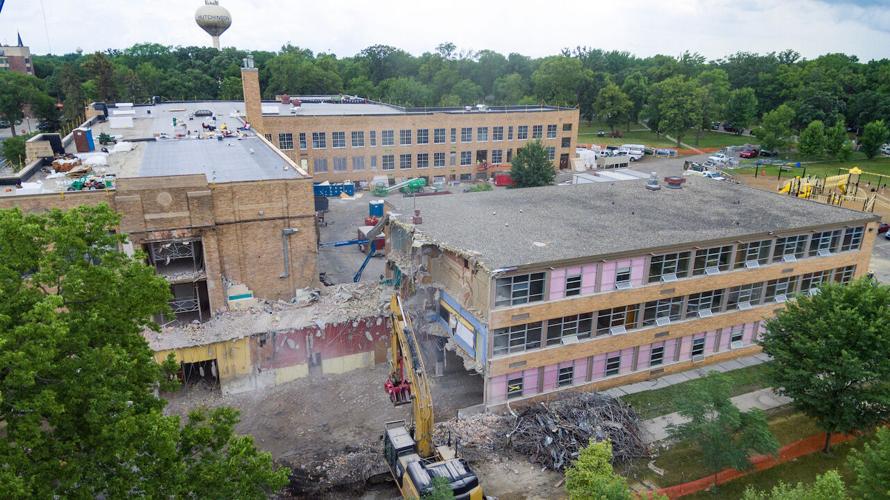 Park demolition north view