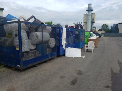 Recycling drop