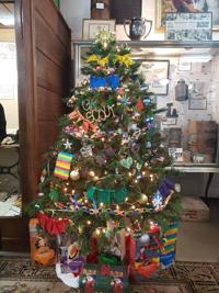 Christmas trees with a message