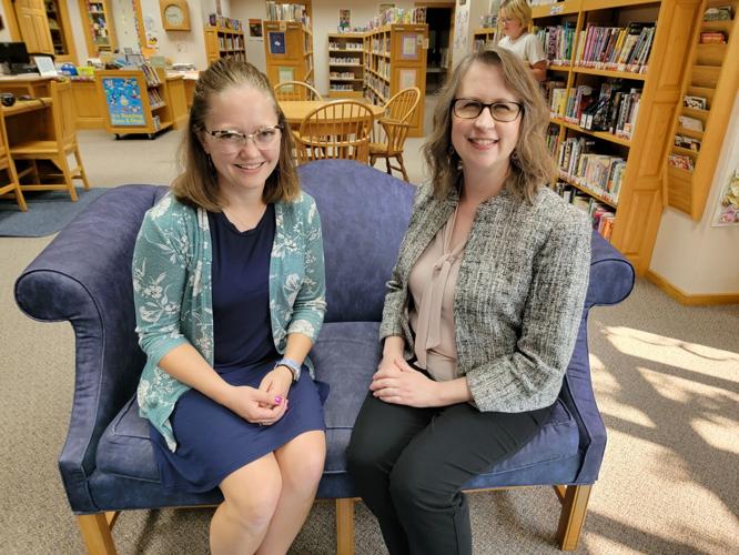 Rachel Clark and Beth Cronk