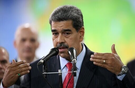 Nicolas Maduro said he was ready to present '100 percent of the records' to prove his claimed election victory