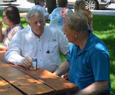 Peterson and Urdahl at Dairy Day