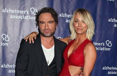 Kaley Cuoco had to keep her relationship with Big Bang Theory co-star Johnny Galecki a secret