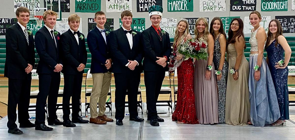LHS homecoming court