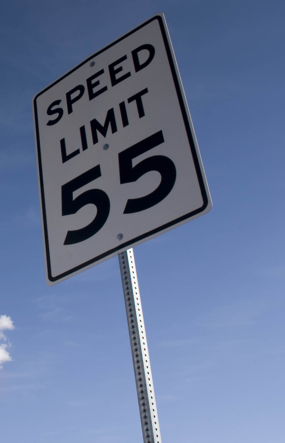Speed limit sign