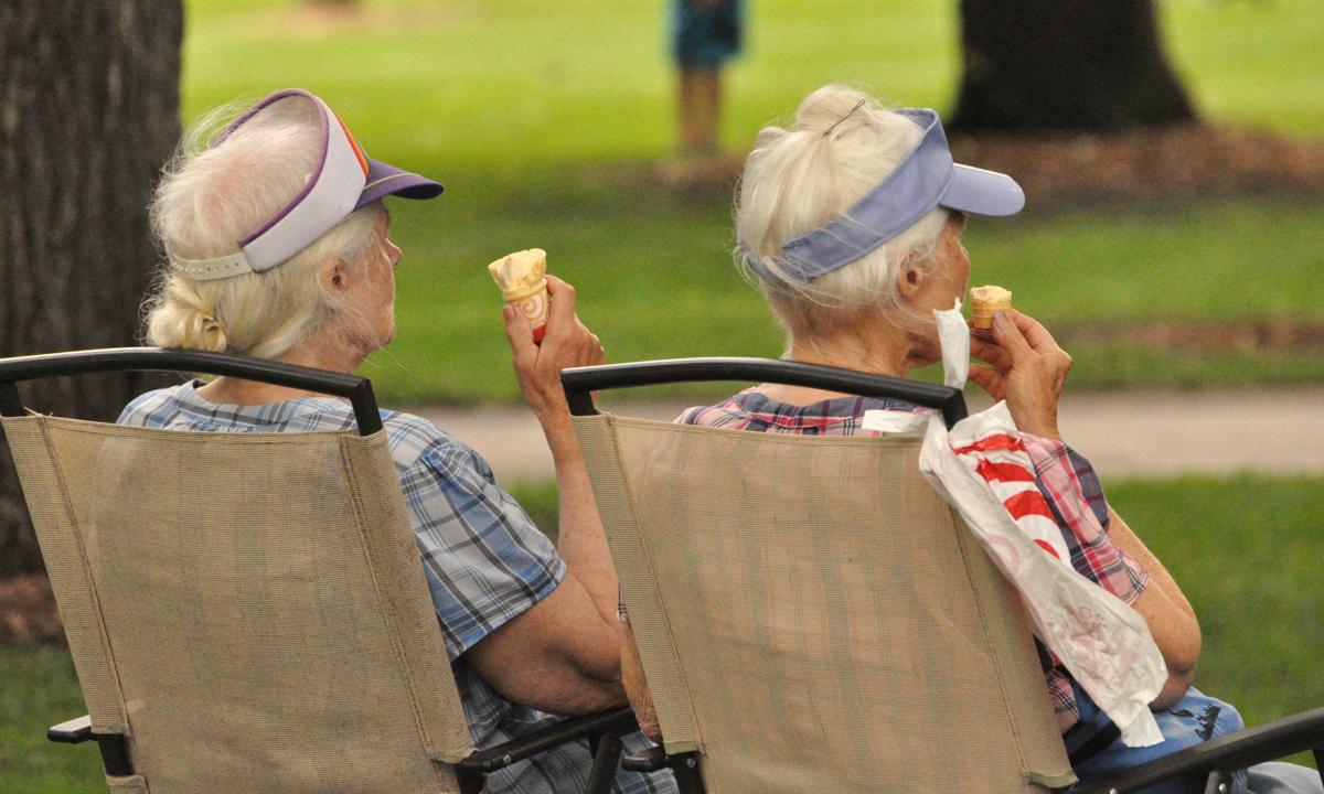 Sisters and ice cream