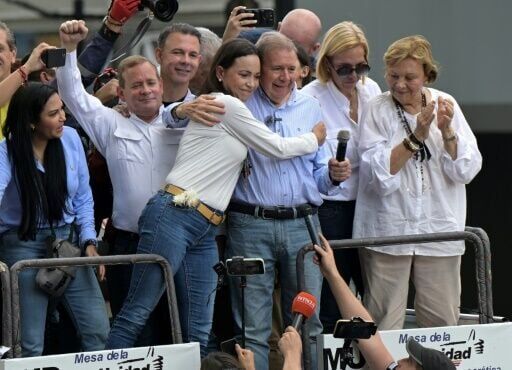 Venezuelan opposition leader Maria Corina Machado had been barred from running, but ex-diplomat Edmundo Gonzalez Urrutia ran in her place
