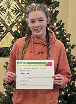 Outstanding First Year Member- Kaylee Otto.JPG