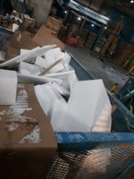 Waste filling recycling bins