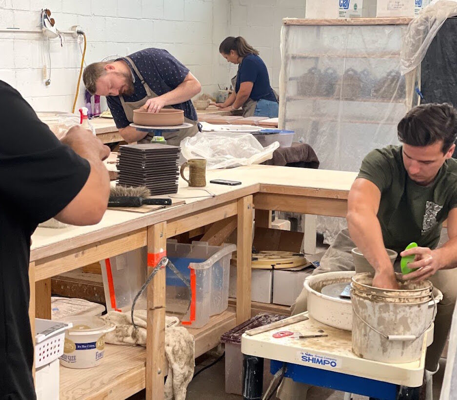 Potters hard at work for SBA .jpeg