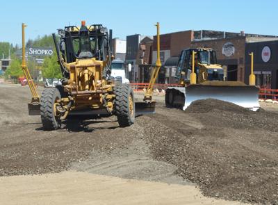 Grading Main Street