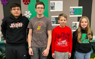 LMS Students of the Month for January