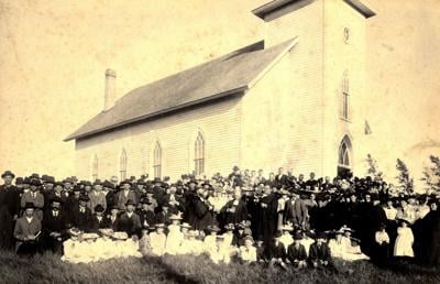 St. John's German Evangelical Lutheran Church in Biscay