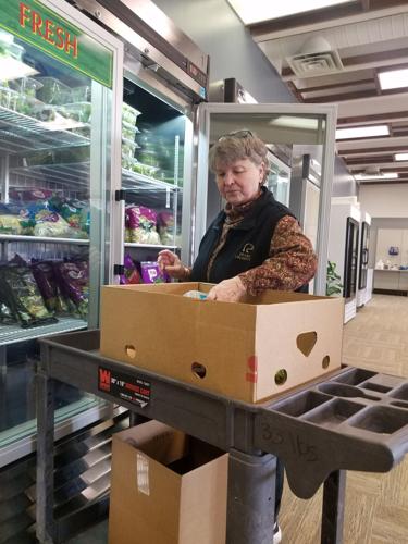 Food shelf Sharon Crittenden