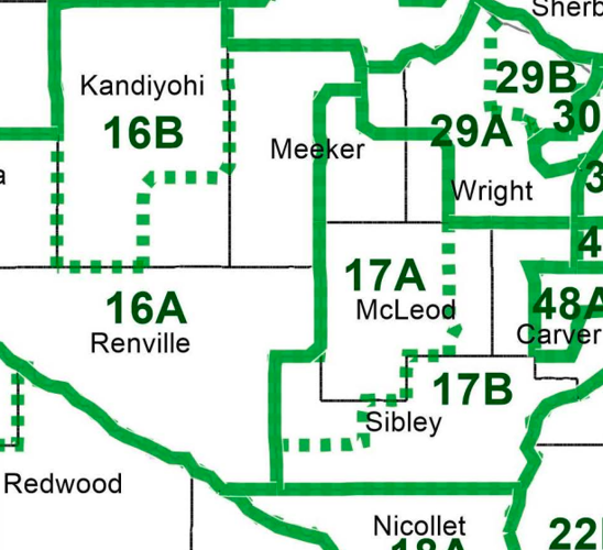 2022 Minnesota legislative map