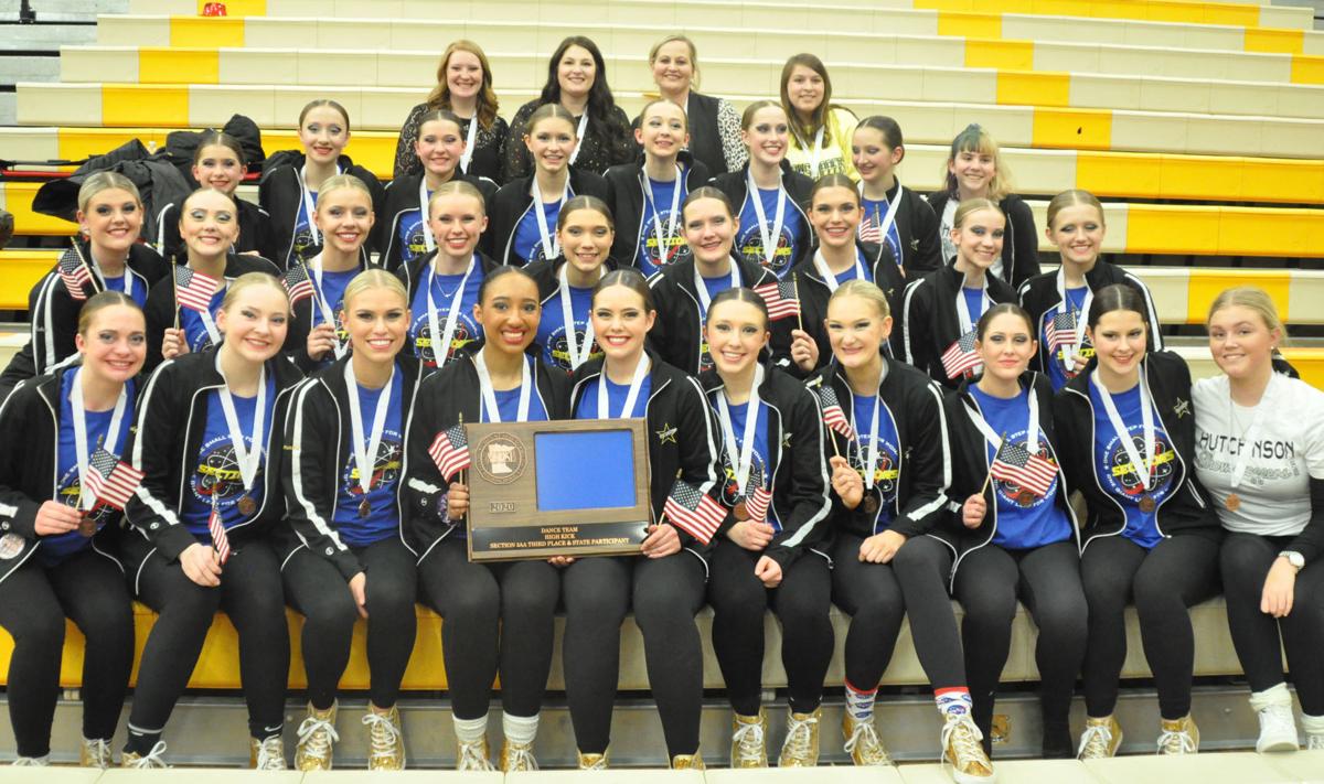 Dance Team with plaque
