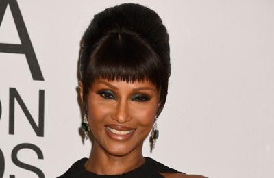 Iman still gets flutters before hitting the red carpet