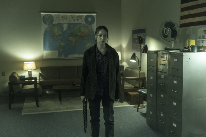 alycia debnam-carey as alicia clark, fear the walking dead season 7 episode 8