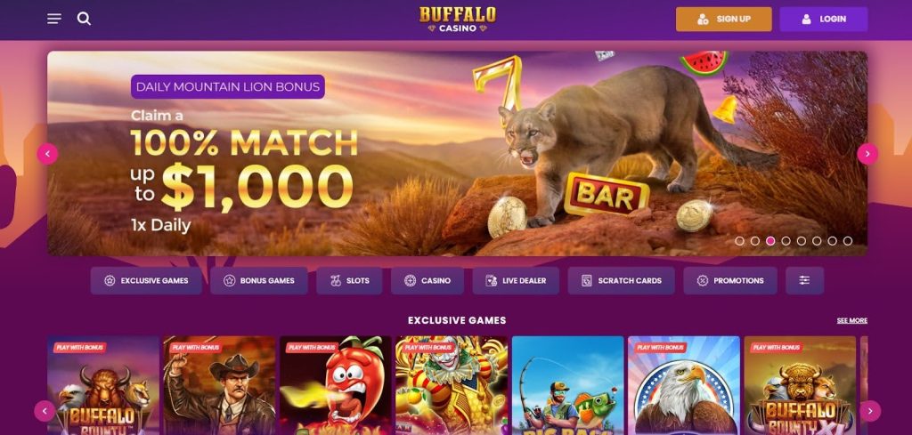 Buffalo Casino – jackpot-focused site known for great bonuses in Florida