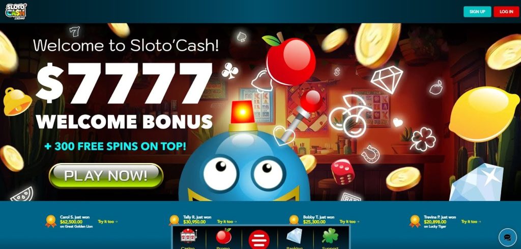 Slotocash – free spin promotions and progressive jackpots for Florida gamblers