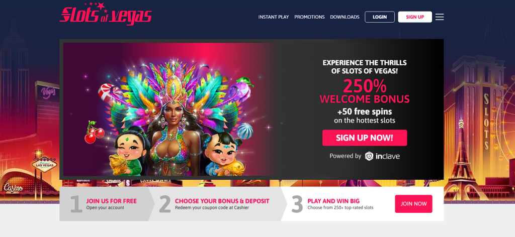 Slots of Vegas – classic slots experience and 24/7 support for Florida players